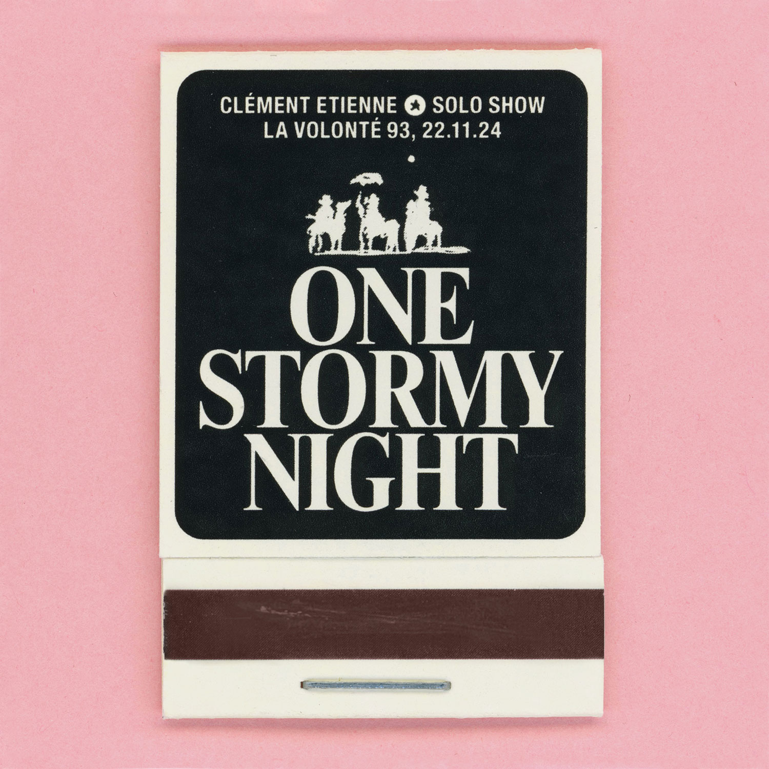 One Stormy Night Invitation