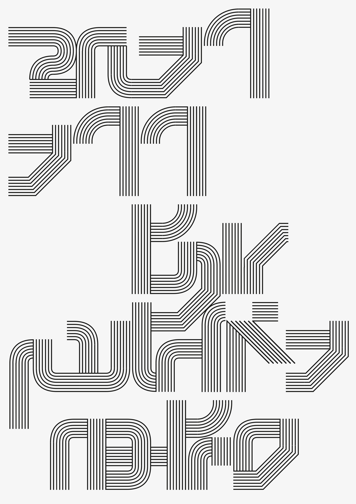 Field Recording Typeface